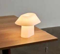 Lampe*HAY Lampe à poser, Drome, , LED, 2700K, 380 lm, L31,5cm, H22cm - blanc