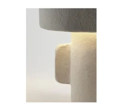 Lampe à poser, Earth, abat-jour ovale, blanc, L36cm, H54cm - Serax