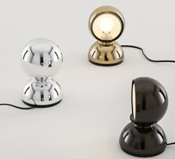 Enfants|Lampe*Artemide Lampe à poser, Eclisse, , Ø12cm, H18cm - miroir