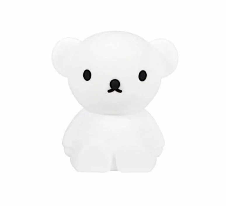 Enfants|Lampe*Mr Maria Lampe à poser enfant, Veilleuse, First Light - Ours Boris, , LED, 2700K, 100lm, L20cm, H21cm - blanc