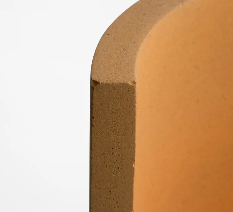 Lampe à poser, Esse, Ambre jaune, L12cm, H16cm - Plato Design