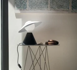 Lampe à poser, Fante, noir, Ø30,1cm, H28cm - Stilnovo