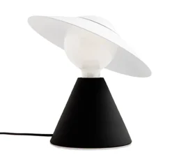 Lampe à poser, Fante, noir, Ø30,1cm, H28cm - Stilnovo