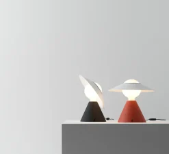 Enfants|Lampe*Stilnovo Lampe à poser, Fante, , Ø30,1cm, H28cm - rouge