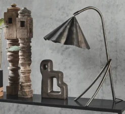 Lampe*House Doctor Lampe à poser, Flola, , Ø25cm, H50cm - marron antique