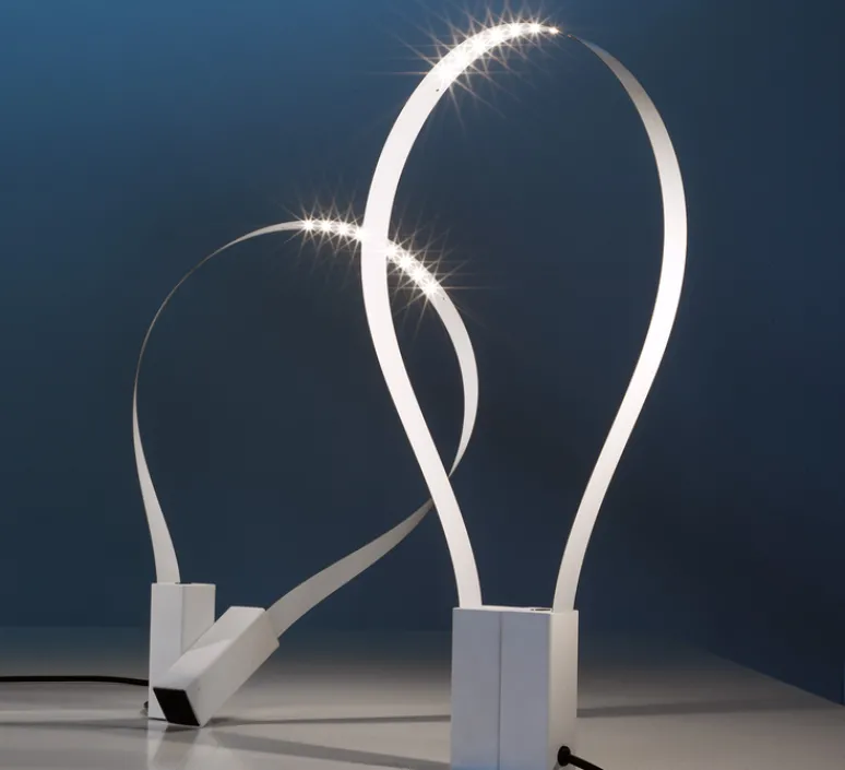 Enfants|Lampe*Martinelli Luce Lampe à poser, FLUIDA, , H45cm - Martinelli-luce blanc