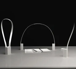 Enfants|Lampe*Martinelli Luce Lampe à poser, FLUIDA, , H45cm - Martinelli-luce blanc