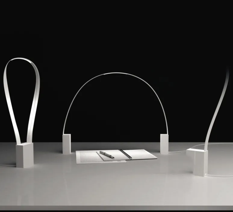 Enfants|Lampe*Martinelli Luce Lampe à poser, FLUIDA, , H45cm - Martinelli-luce blanc