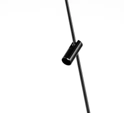 Lampe à poser, FM, noir, dim, 2700K, 154lm, Ø5,8cm, H99,8cm - Davide groppi