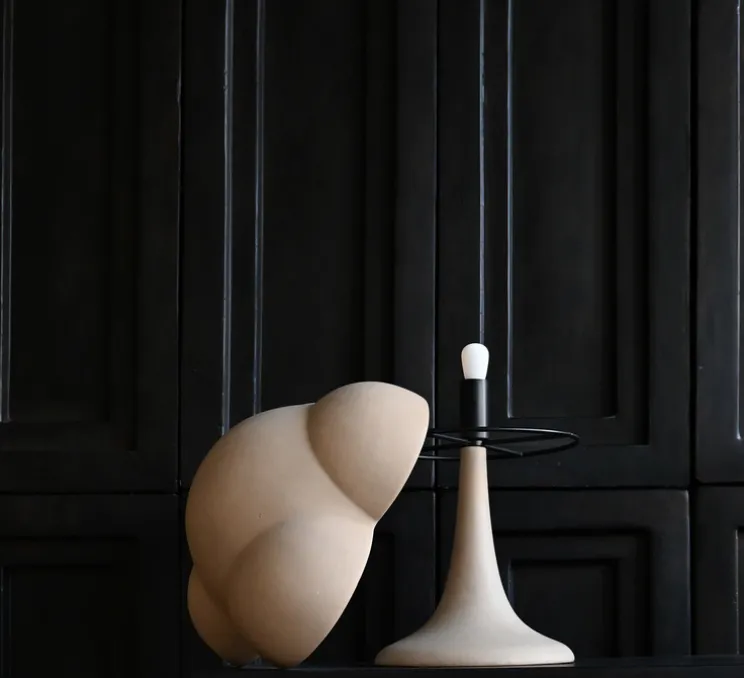 Lampe à poser, Fungus, beige, L33,5cm, H35cm - 101 Copenhagen