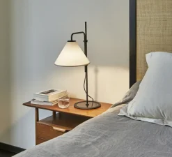 Lampe*Marset Lampe à poser, Funiculi Fabric, , LED, H61,4cm - noir, sable