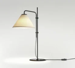 Lampe*Marset Lampe à poser, Funiculi Fabric, , LED, H61,4cm - noir, sable