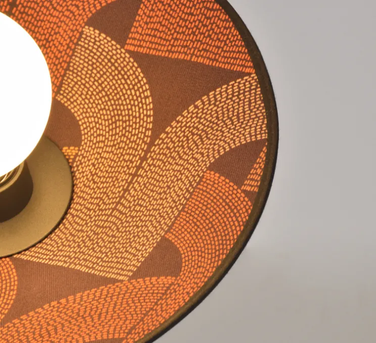 Lampe à poser, Gatsby, Arcs brique, Ø32cm, H37cm - Market Set