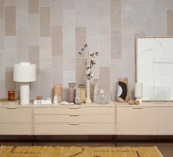 Lampe à poser, Gesso, blanc mat, Ø28,5cm, H51cm - HK Living