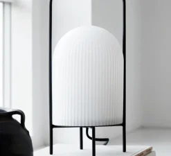 Lampe à poser, Ghost, blanc, Ø15cm, H38cm - WOUD