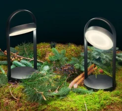 Lampe*Pedrali Lampe à poser, Giravolta 1799, , LED, 3000k, 157lm, Ø15cm, H33cm - noir