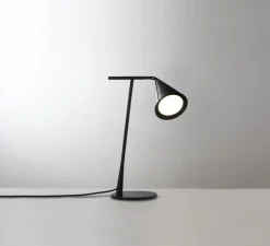 Lampe à poser, Gordon, 561.31, noir mat, noir chromé, IP40, L17cm, H45cm - Tooy