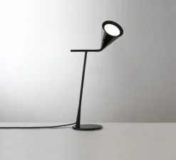 Lampe à poser, Gordon, 561.31, noir mat, noir chromé, IP40, L17cm, H45cm - Tooy