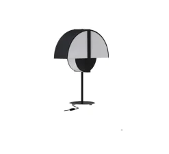 Lampe*DesignHeure Lampe à poser, Grand Arto, , L40cm, H54cm - Blanc et noir