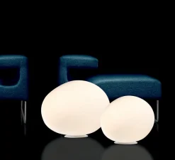 Lampe*Foscarini Lampe à poser, Gregg Grande, , L47cm, H40cm - blanc