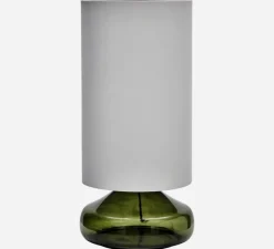 Lampe*House Doctor Lampe à poser, HDMatte, , Ø30cm, H68cm - Blanc et vert