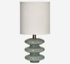 Lampe à poser, HDStep S, bleu clair et blanc cassé, Ø22,5cm, H45cm - House Doctor