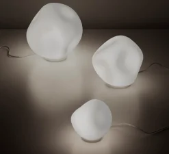 Lampe à poser, Hoba Grande, blanc, L36cm, H36cm - Foscarini