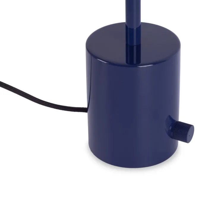 Lampe à poser, Hoshi, bleu, LED, dim, 2700K, 782 lm, Ø26cm, H40cm - Faro