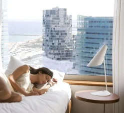 Lampe*Vibia Lampe à poser, I.Cono, , LED, dim, L21cm, H56cm - blanc