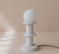 Lampe|Enfants*Zuri Lampe à poser, Idoia 2, , Ø12,5cm, H21cm - blanc