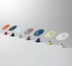 Lampe|Enfants*Wastberg Lampe à poser, Ile, blanc signalisation, LED, 2700K, 690lm, Ø20cm, H19cm - blanc traffic