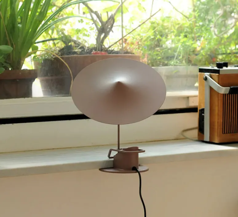 Enfants|Lampe*Wastberg Lampe à poser, Ile, , LED, 2700K, 690lm, Ø20cm, H19cm - marron gris