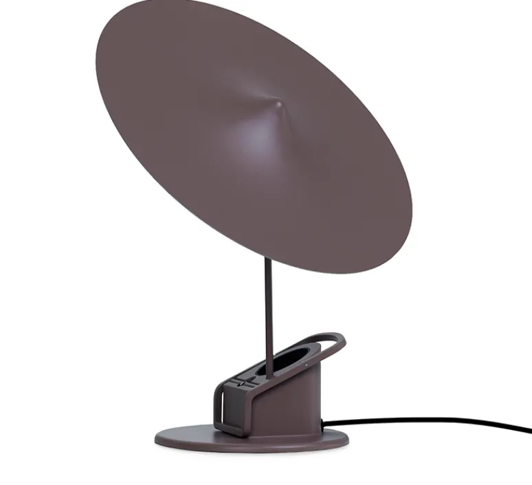 Enfants|Lampe*Wastberg Lampe à poser, Ile, , LED, 2700K, 690lm, Ø20cm, H19cm - marron gris