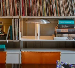 Lampe à poser, Ilumina, aluminium, LED, 2700K, 776lm, Ø40,3cm, H30,5cm - Wastberg