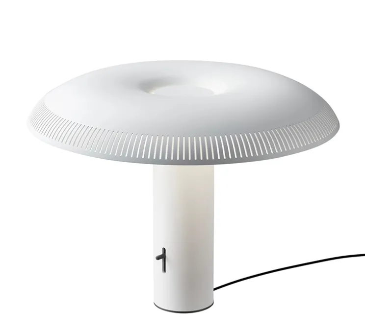 Lampe à poser, Ilumina, blanc, LED, 2700K, 776lm, Ø40,3cm, H30,5cm - Wastberg