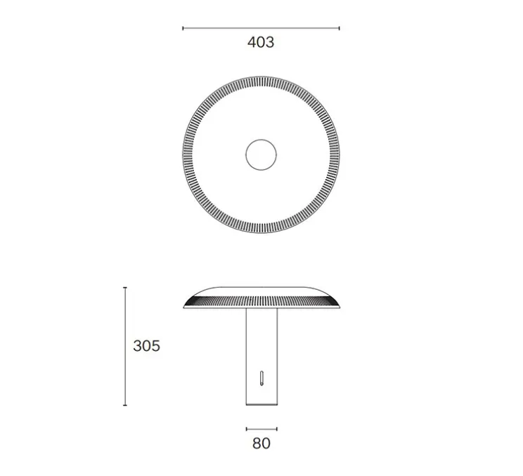 Lampe à poser, Ilumina, blanc, LED, 2700K, 776lm, Ø40,3cm, H30,5cm - Wastberg