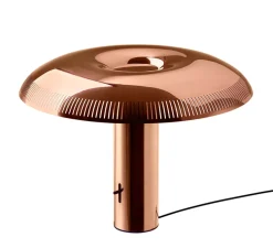 Lampe à poser, Ilumina, cuivre, LED, 2700K, 776lm, Ø40,3cm, H30,5cm - Wastberg
