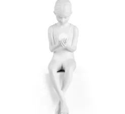 Enfants|Lampe*Seletti Lampe à poser, Innerglow Mini Girl, , L22cm, H49,5cm - blanc