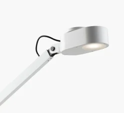 Lampe*Faro Lampe à poser, Inviting, , LED, dim, 2700K-4800K, 410 lm, L22cm, H86cm - blanc mat
