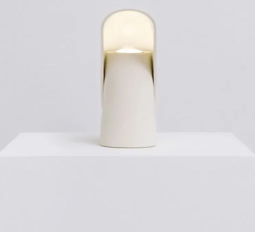 Lampe à poser, K lamp , blanc, LED, L18,5cm, H24cm - Vitamin