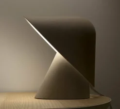 Lampe*Vitamin Lampe à poser, K lamp, , LED, dim, L19,5cm, H24cm - gris