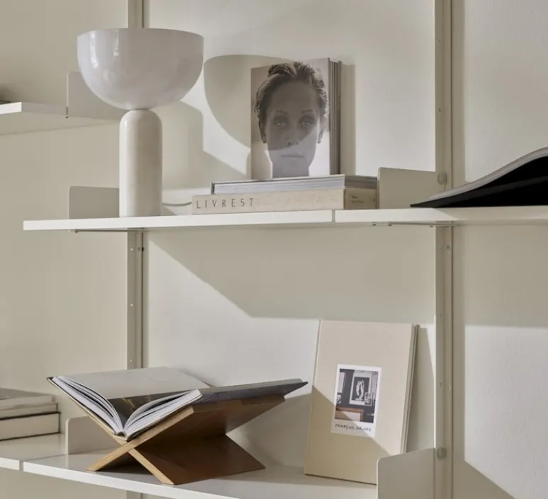 Lampe*New Works Lampe à poser, Kizu Small, , Ø25cm, H35cm - Marbre blanc