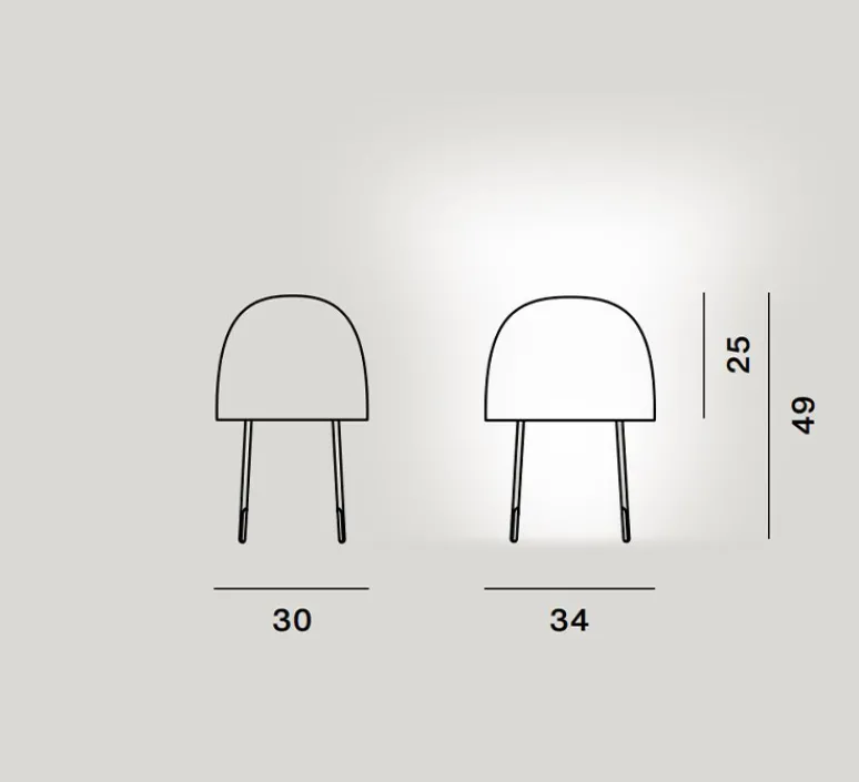 Lampe*Foscarini Lampe à poser, Kurage, , Ø34cm, H49cm - blanc et frêne