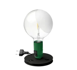 Lampe*Flos Lampe à poser, Lampadina, , LED, 2700K, 200lm, Ø12,5cm, H24cm - vert