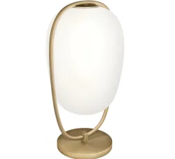 Lampe à poser, LANNA, laiton, Ø22cm, H40cm - KDLN