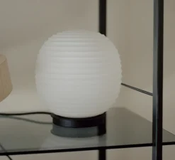 Lampe*New Works Lampe à poser, Lantern Small, , Ø20cm, H22cm - blanc