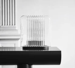 Lampe à poser, Lari, transparent, L35cm, H35cm - Karakter