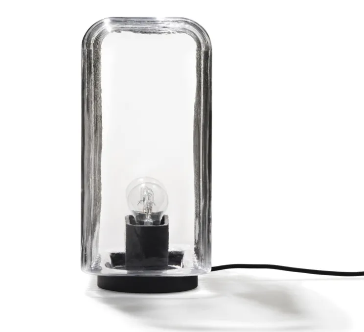Lampe à poser, Lari, transparent, L35cm, H35cm - Karakter
