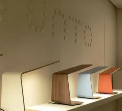 Lampe*Tunto Lampe à poser, LED1, , 2700K, H30cm - noyer