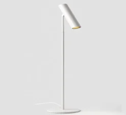 Lampe*Faro Lampe à poser, Leo, , LED, 2700K, 299 lm, Ø15cm, H48,5cm - blanc